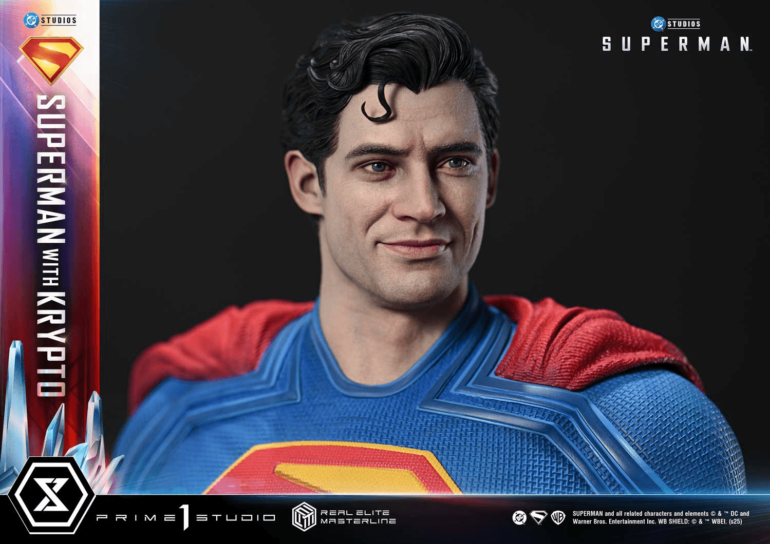 Real Elite Masterline Superman (2025 Film) Superman with Krypto Bonus Version | 4582647123022