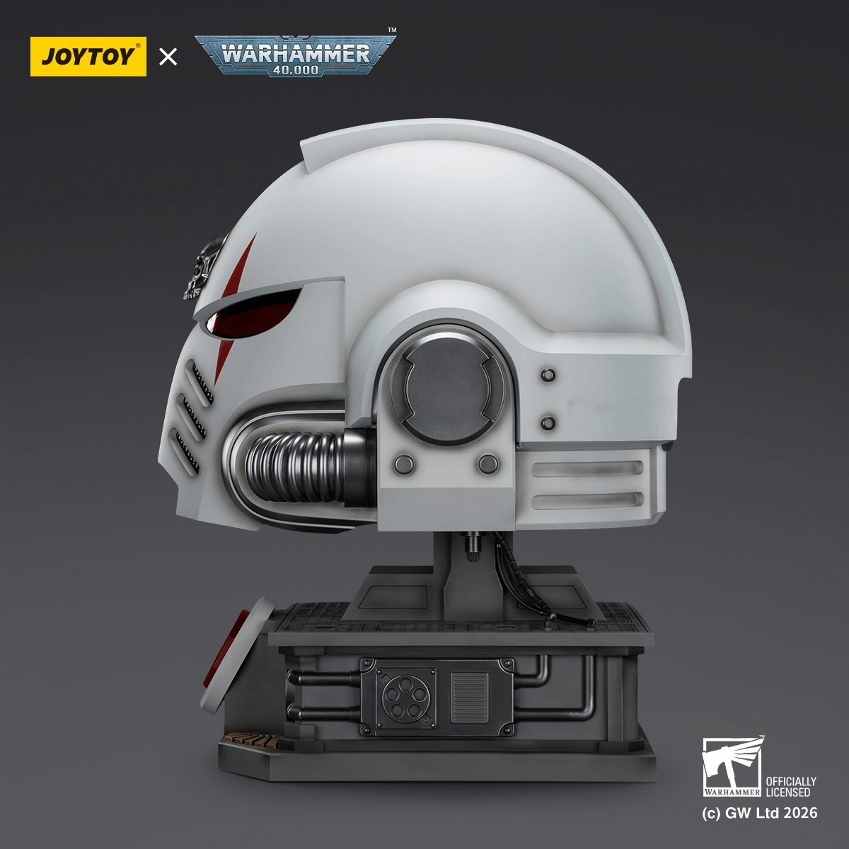White Scars MkX Helmet&amp; Display Stand | 6927054404087
