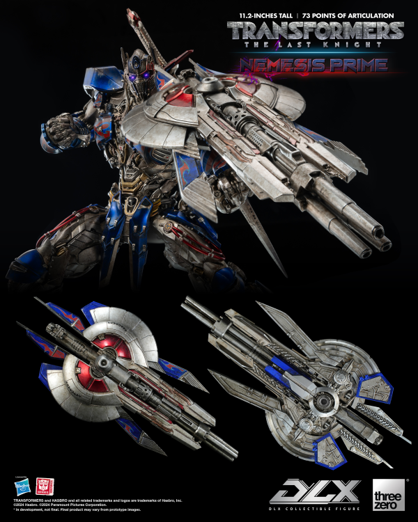 Three Zero Transformers: The Last Knight - DLX Nemesis Prime | 4895250811041