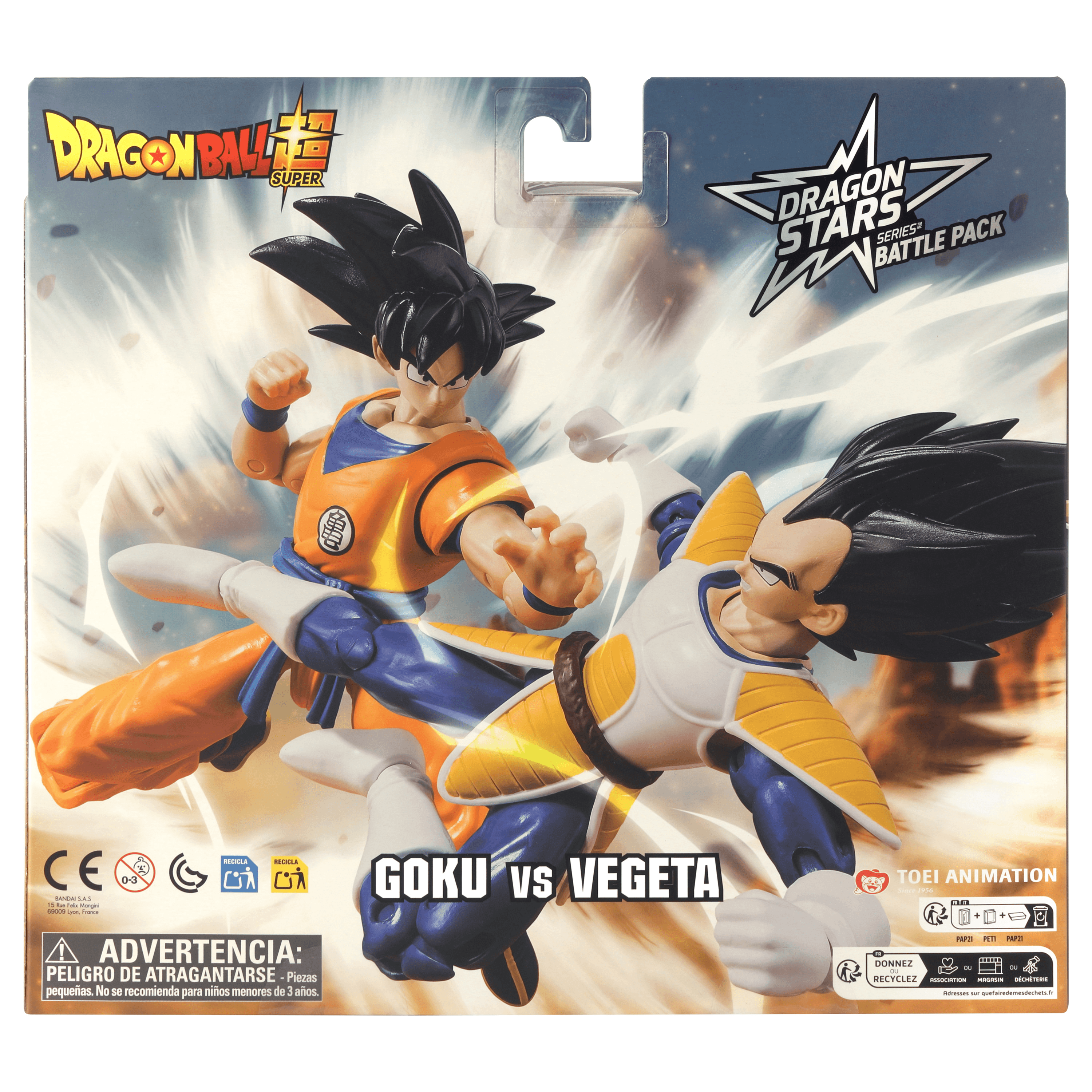 Dragon Stars Series Battle Pack - Vegeta vs Goku | 045557372941