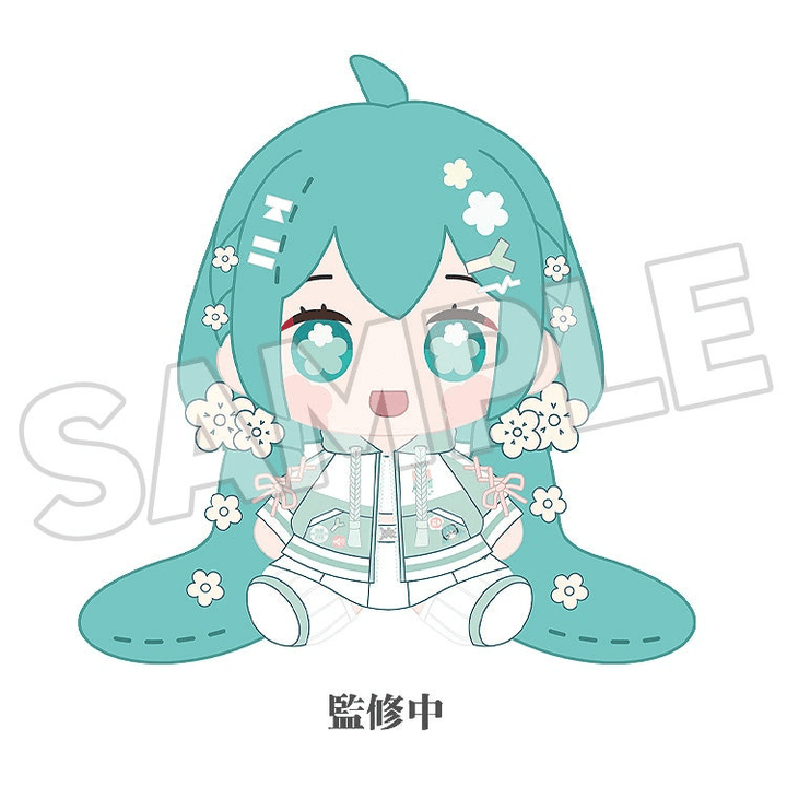 Hatsune Miku Miku Hug Series HUGGY DOLL PLUS Plushie: Flower Ver. | 4580828665866