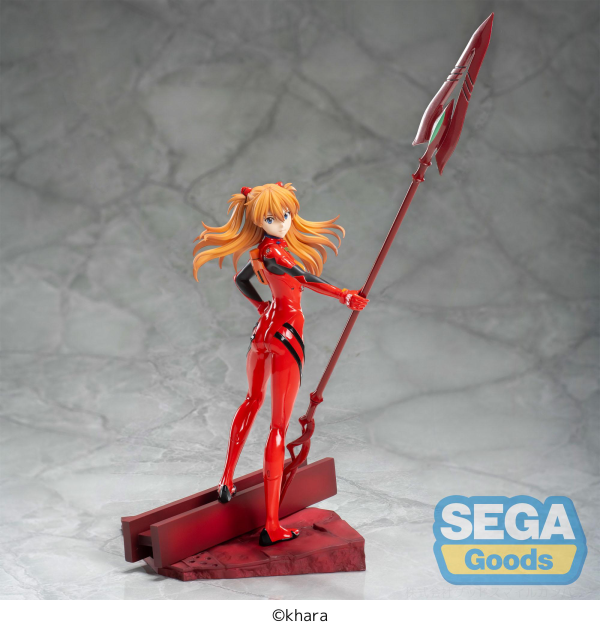 SEGA Luminasta EVANGELION: 3.0+1.0 Thrice Upon a Time Asuka Shikinami Langley x Spear of Cassius(4582733443737)(4582733443737)