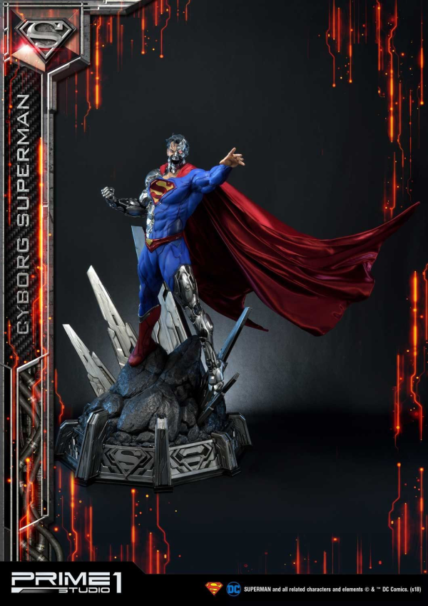 Prime 1 Studio Museum Masterline Superman (Comics) Cyborg Superman EX Version(4562471908019)(4562471908019)