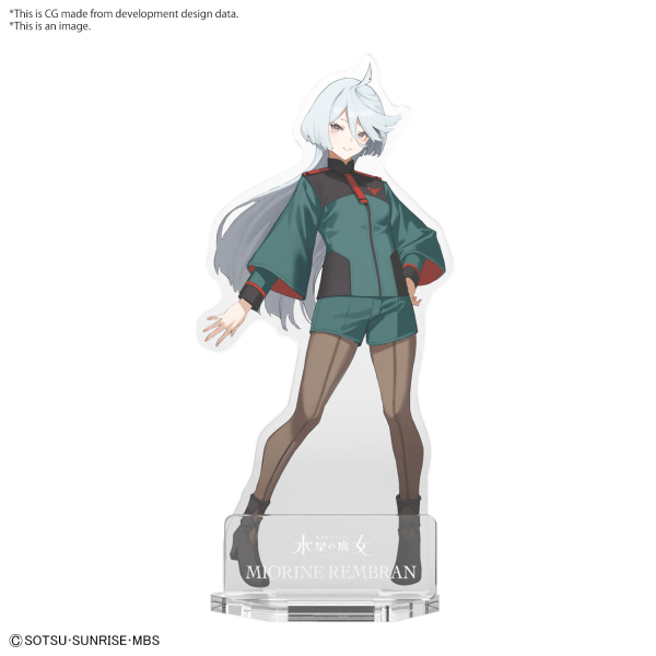 BANDAI Hobby GUNPLA PACKAGE ART ACRYLIC STAND (SULETTA X6 MIORINE x4)(4573102656063)(4573102656063)