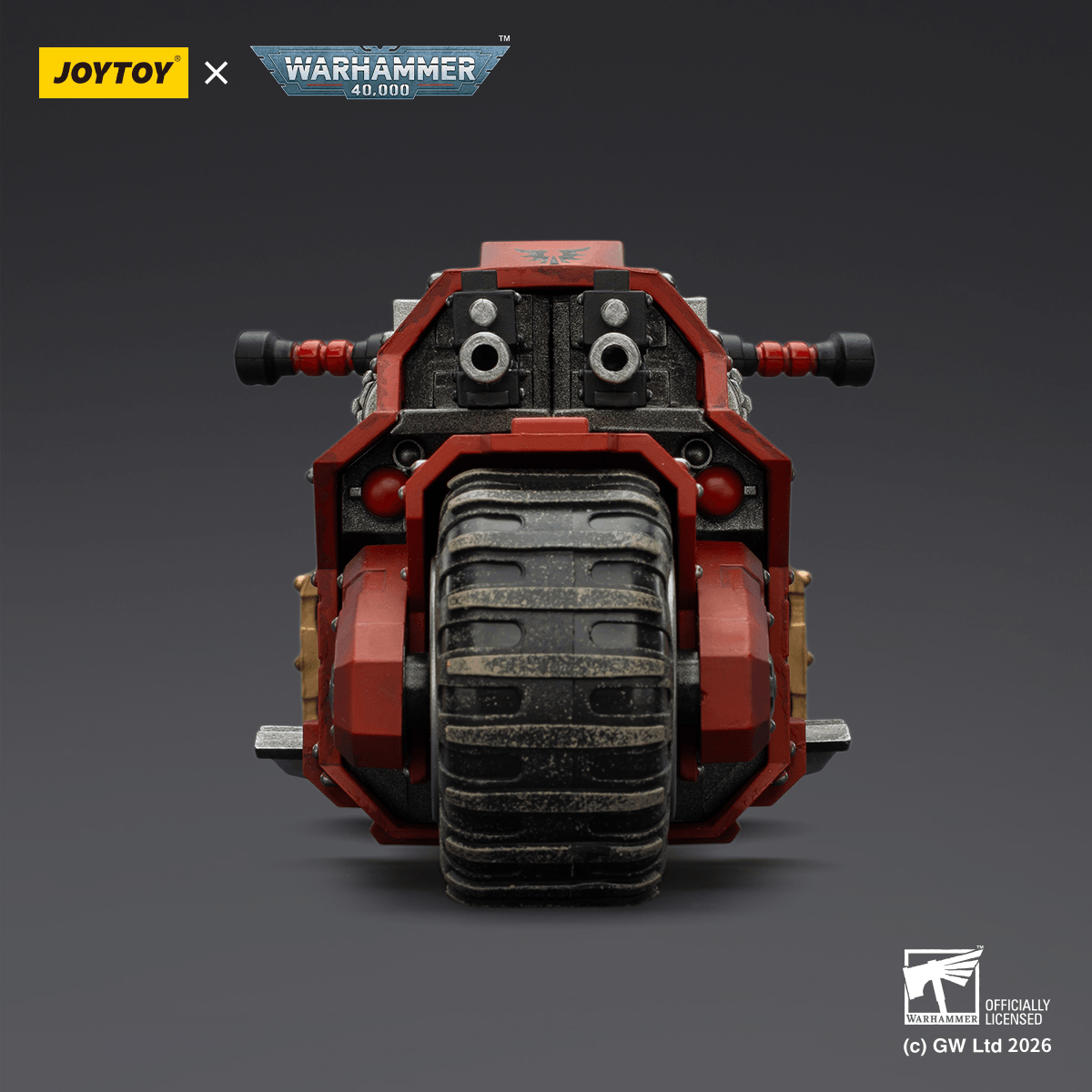 Blood Angels Raider-pattern Combat Bike with twin-linked bolt rifles | 6927054403752