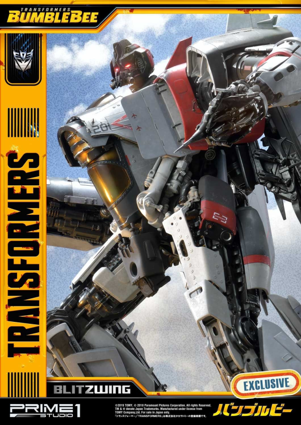 Prime 1 Studio Museum Masterline Transformers: Bumblebee (Film) Blitzwing EX Version(4562471908088)(4562471908088)