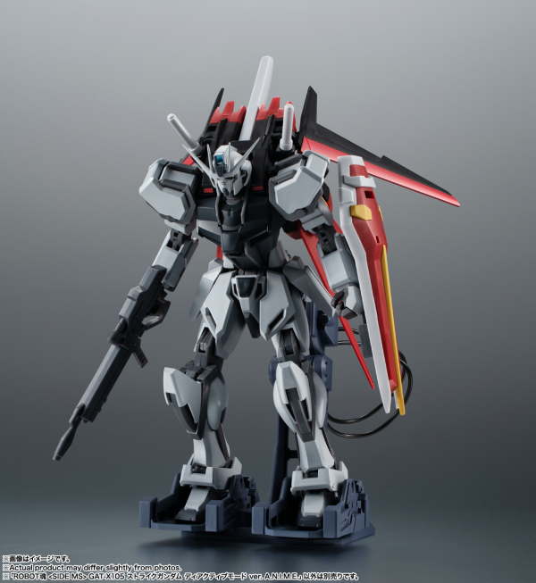 BANDAI Tamashii ＜SIDE MS＞ GAT-X105 STRIKE GUNDAM DEACTIVE MODE ver. A.N.I.M.E. Mobile Suit Gundam Seed, Robot Spirits Event Exclusive(4573102649874)(4573102649874)