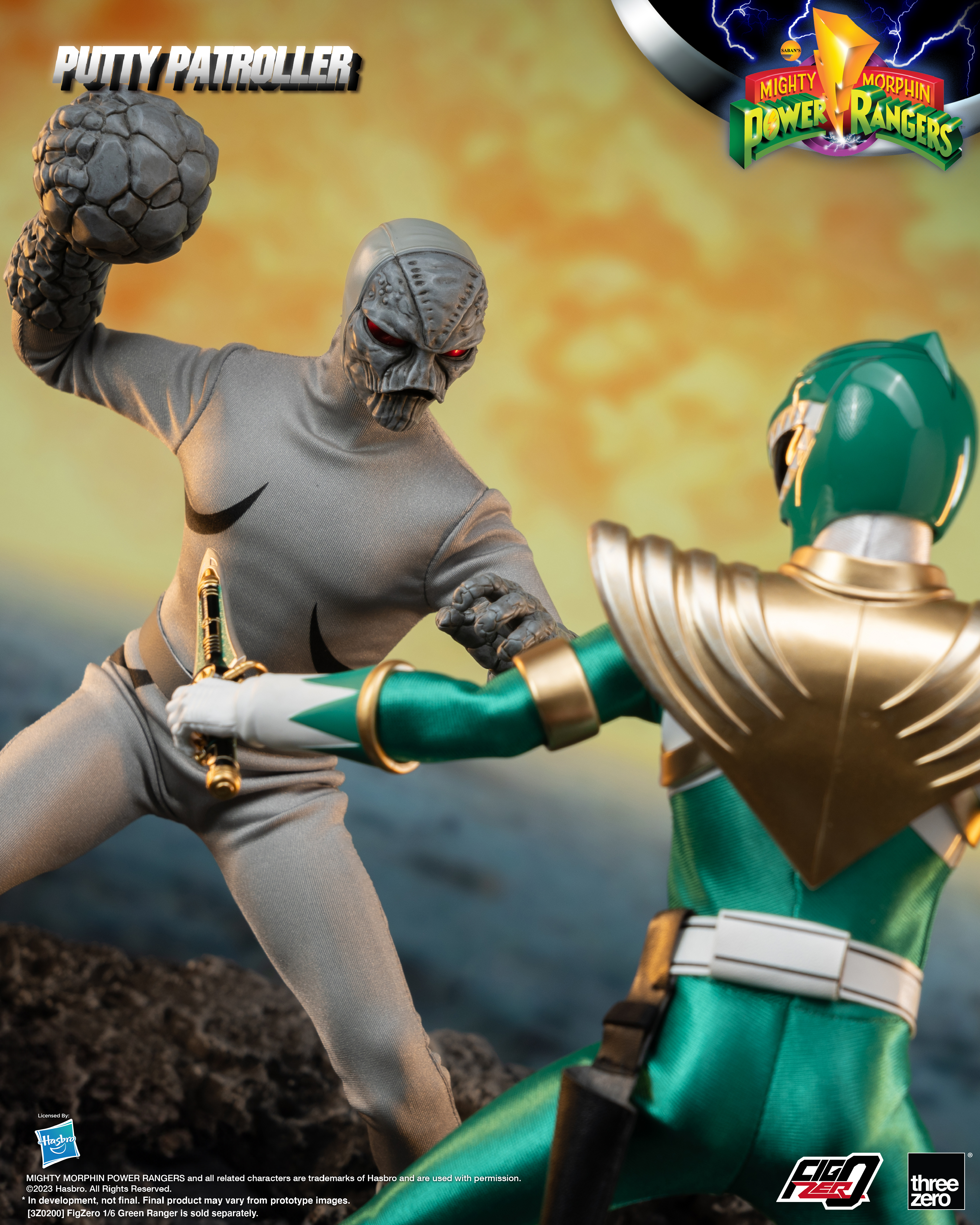 Mighty Morphin Power Rangers - FigZero 1/6 Putty Patroller | 4895250806276