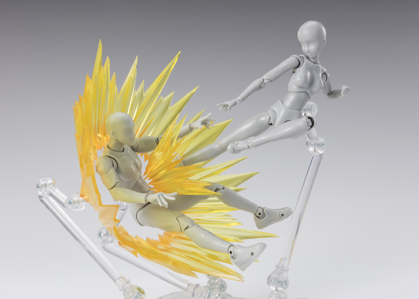 BANDAI Tamashii SHOCK IMPACT Yellow Ver. for S.H.Figuarts , TAMASHII NATIONS TAMASHII EFFECT(4573102666765)(4573102666765)