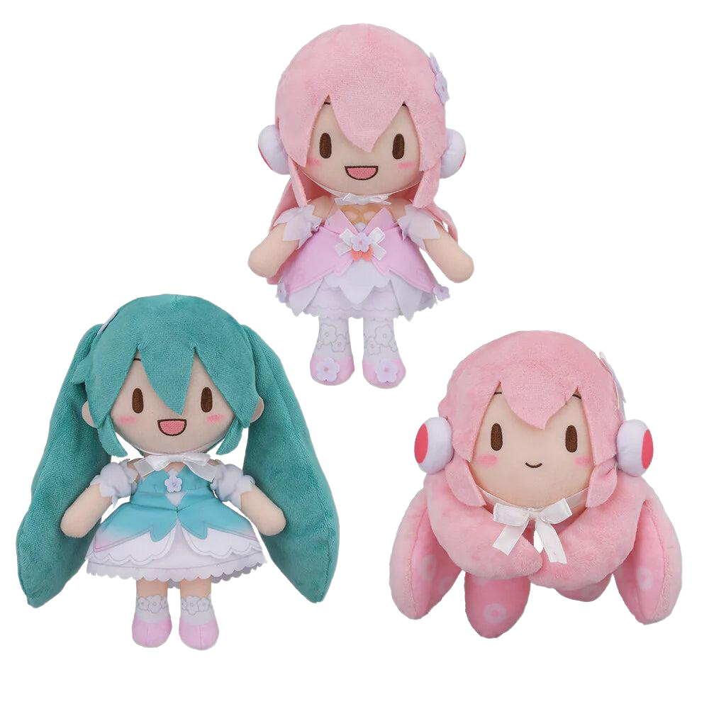 SEGA Fuwapetit "Hatsune Miku" Series Plush "Megurine Luka 15th Ver." | 4580779539599