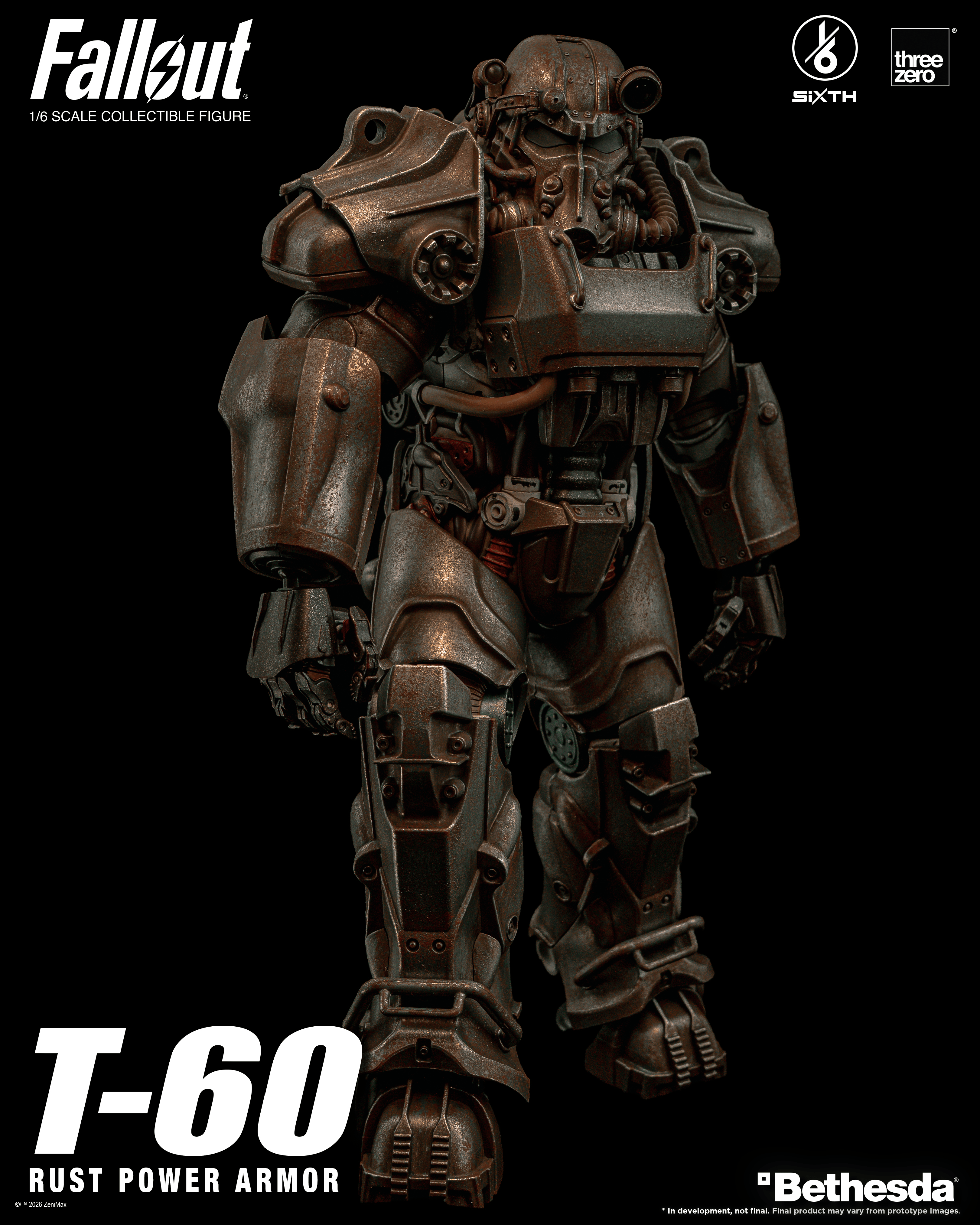 Fallout - 1/6 T-60 Rust Power Armor