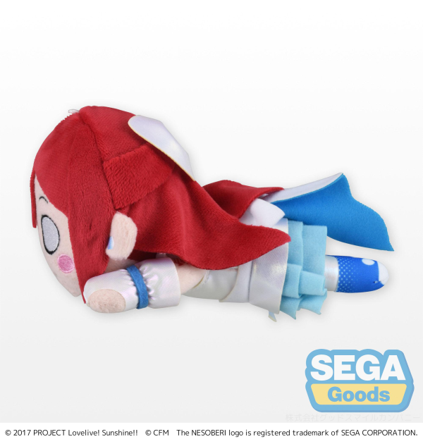 SEGA NESOBERI (Lay-Down) "Love Live Sunshine x Hatsune Miku" Plush "Riko Sakurauchi" (S)