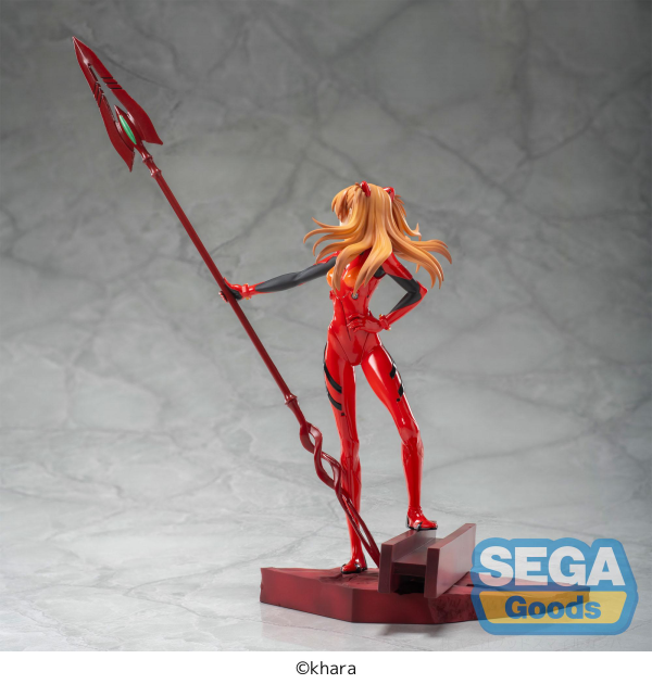 SEGA Luminasta EVANGELION: 3.0+1.0 Thrice Upon a Time Asuka Shikinami Langley x Spear of Cassius(4582733443737)(4582733443737)