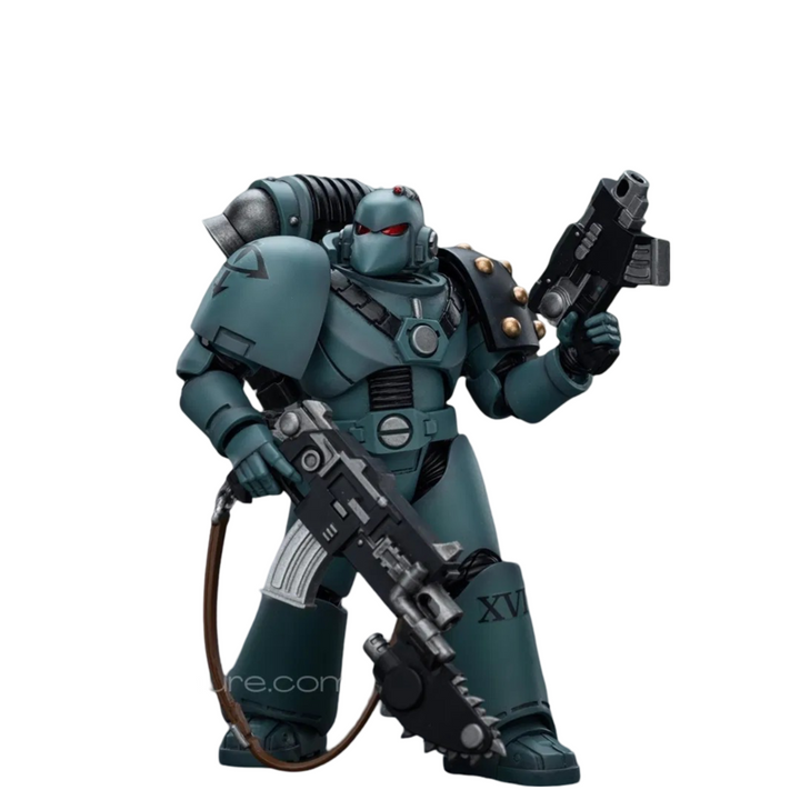 Joy Toy Sons of Horus MKVI Tactical Squad Legionary with Bolter & Chainblade | 6973130379497