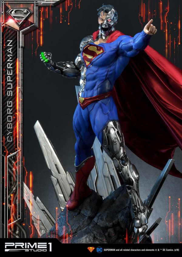 Prime 1 Studio Museum Masterline Superman (Comics) Cyborg Superman EX Version(4562471908019)(4562471908019)