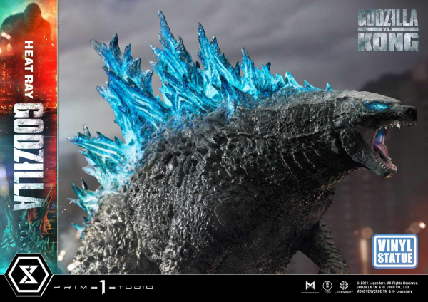 Prime 1 Studio Ultimate Diorama Masterline Godzilla vs Kong (Film) Heat Ray Godzilla Vinyl Statue(4580708037981)(4580708037981)