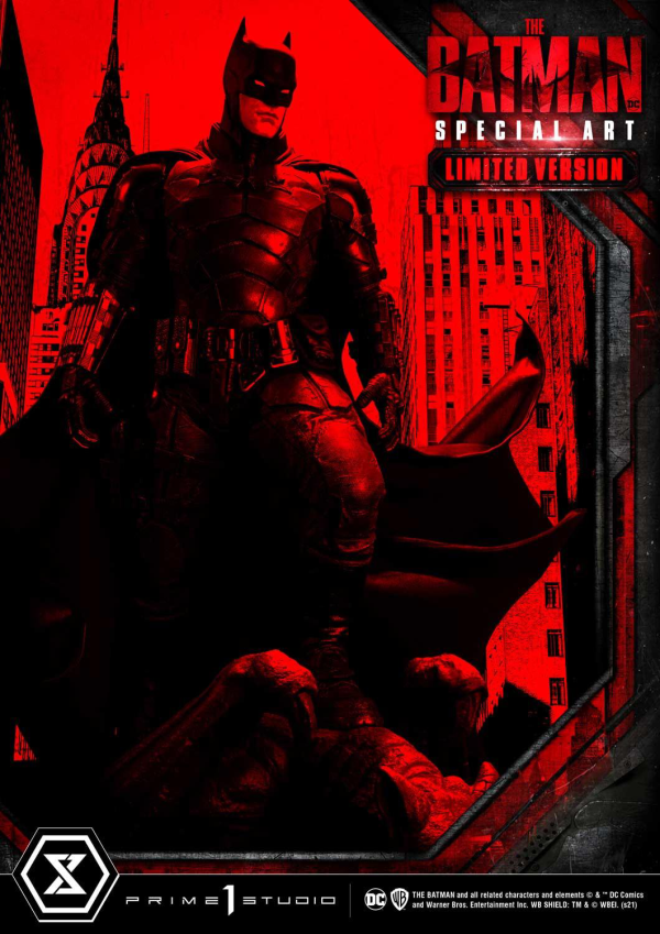 Prime 1 Studio Museum Masterline The Batman (Film) The Batman Special Art Edition Fabric Cape Limited Version(4580708039558)(4580708039558)