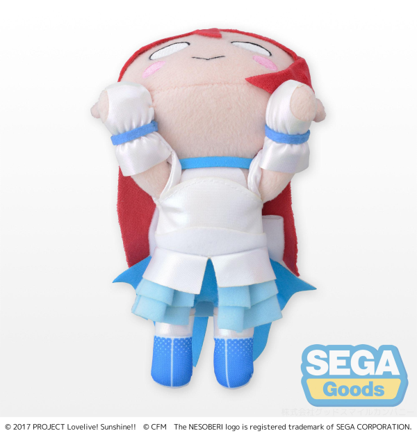 SEGA NESOBERI (Lay-Down) "Love Live Sunshine x Hatsune Miku" Plush "Riko Sakurauchi" (S)