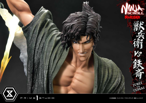 Prime 1 Studio Ultimate Premium Masterline Ninja Scroll Jube versus Tessai Deluxe Bonus Version(4582647120519)(4582647120519)