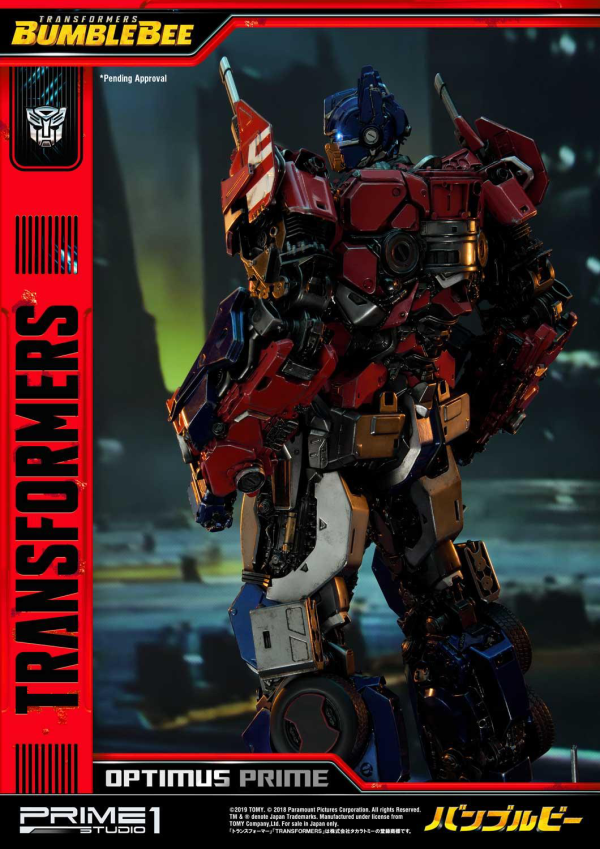 Prime 1 Studio Museum Masterline Transformers: Bumblebee (Film) Optimus Prime Cybertron Edition(4562471909009)(4562471909009)