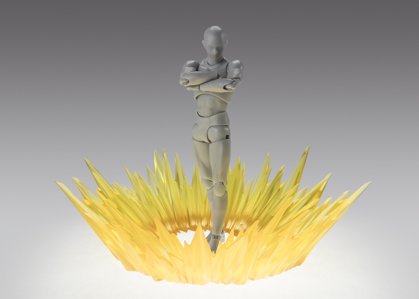 BANDAI Tamashii SHOCK IMPACT Yellow Ver. for S.H.Figuarts , TAMASHII NATIONS TAMASHII EFFECT(4573102666765)(4573102666765)