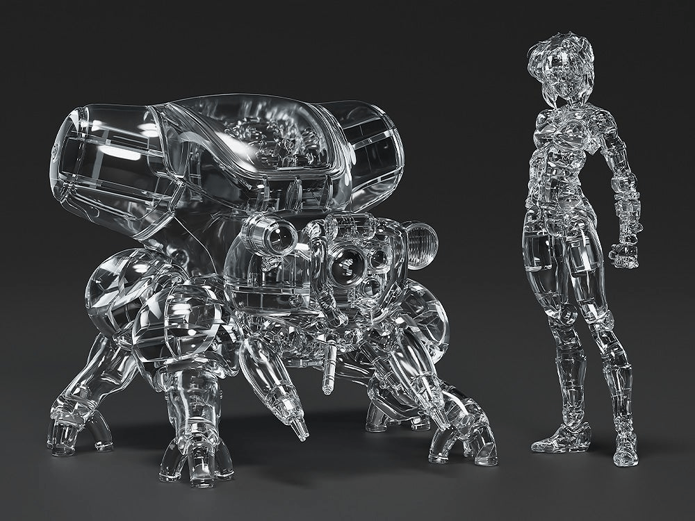 PLAMAX minimum factory MF-96 Motoko Kusanagi with Fuchikoma: Thermoptic Camouflage Ver. | 4545784014936