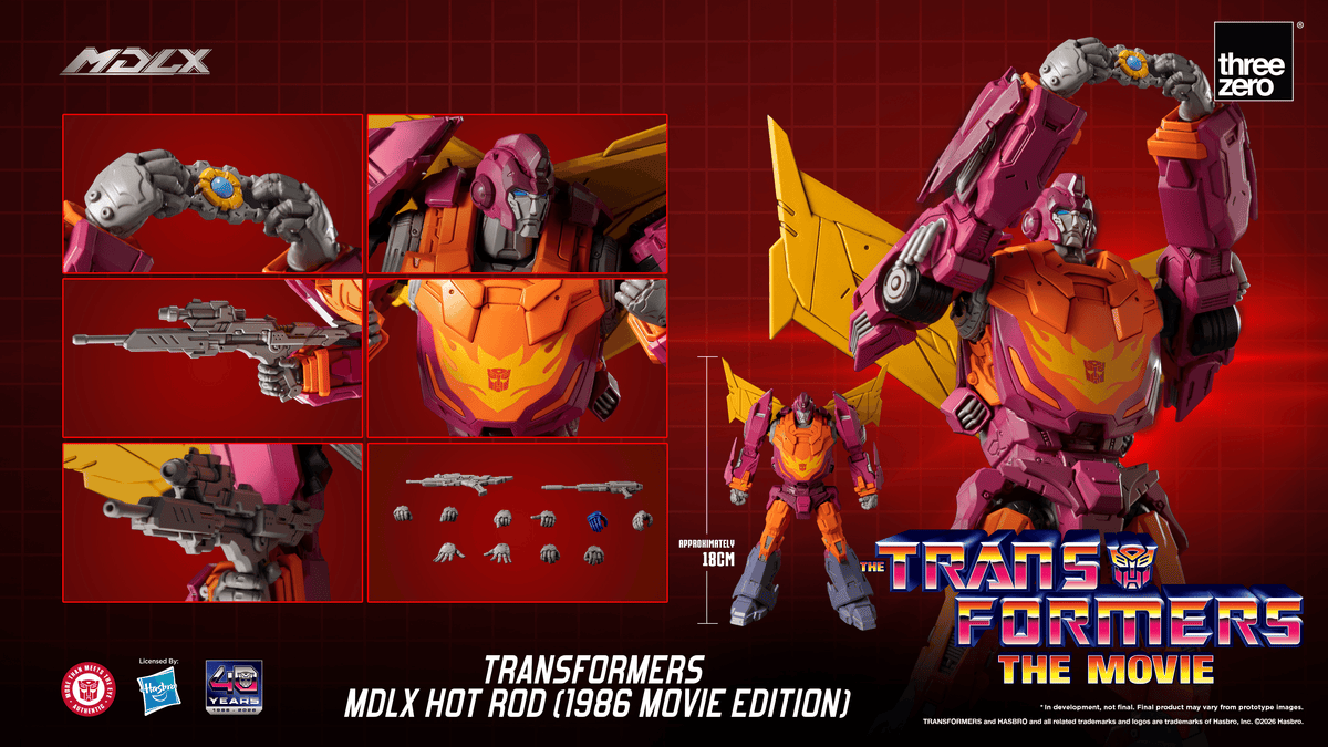 Transformers MDLX Hot Rod (1986 Movie Edition)