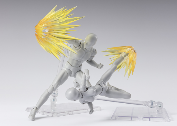 BANDAI Tamashii SHOCK IMPACT Yellow Ver. for S.H.Figuarts , TAMASHII NATIONS TAMASHII EFFECT(4573102666765)(4573102666765)