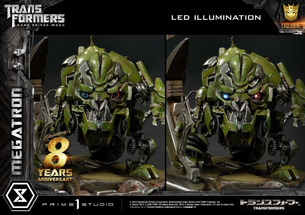 Prime 1 Studio Museum Masterline Transformers: Dark of the Moon (Film) Megatron EX Bonus Version(4582535944968)(4582535944968)