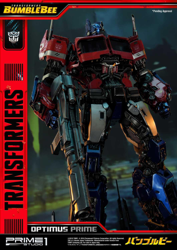 Prime 1 Studio Museum Masterline Transformers: Bumblebee (Film) Optimus Prime Cybertron Edition(4562471909009)(4562471909009)
