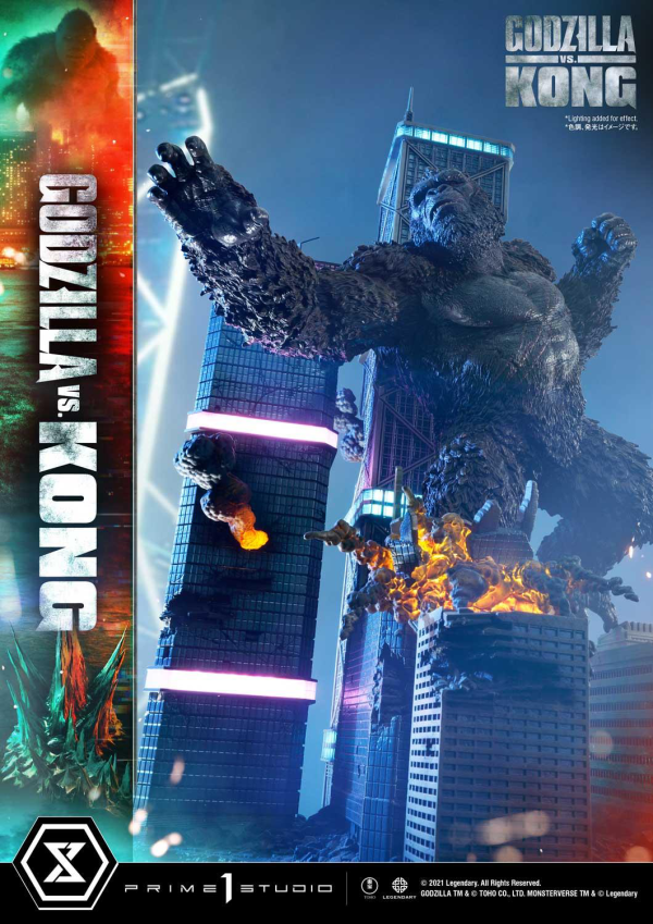 Prime 1 Studio Ultimate Diorama Masterline Godzilla vs Kong (Film) Godzilla VS Kong Final Battle(4580708032993)(4580708032993)