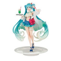 FURYU Corporation Hatsune Miku Exceed Creative Figure - Hatsune Miku SweetSweets Series Melon Soda Float- | 4582655070486