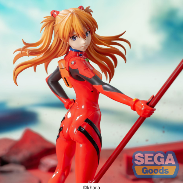 SEGA Luminasta EVANGELION: 3.0+1.0 Thrice Upon a Time Asuka Shikinami Langley x Spear of Cassius(4582733443737)(4582733443737)