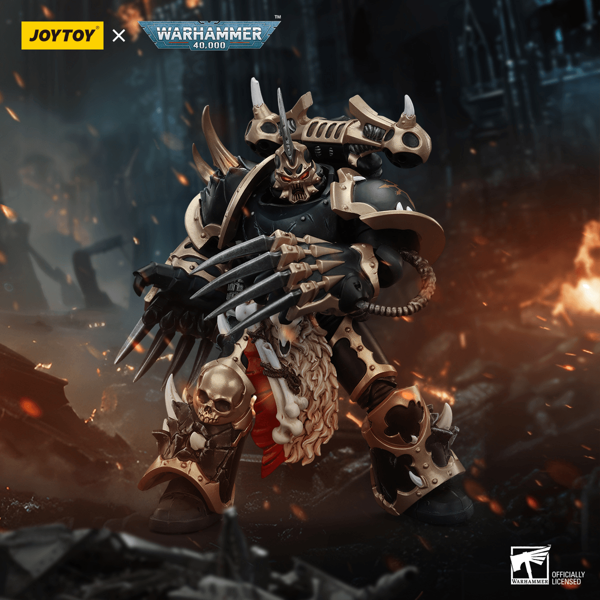 Chaos Space Marines Black Legion Chosen with Lightning Claws | 6927054400973