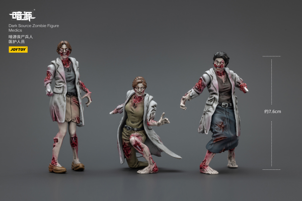 JOYTOY Dark Source Zombie Figure Medics(6927054401628)