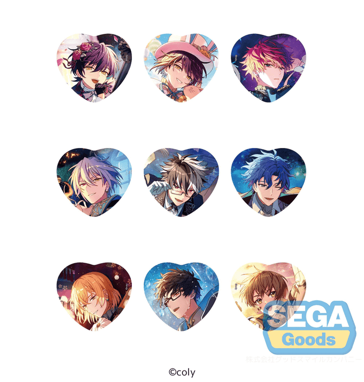 SEGA Promise of wizard Heart-Shaped Button Badge Vol.2 (EX) | 4582733458601