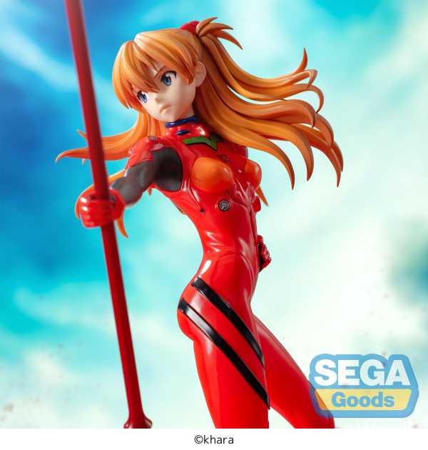 SEGA Luminasta EVANGELION: 3.0+1.0 Thrice Upon a Time Asuka Shikinami Langley x Spear of Cassius(4582733443737)(4582733443737)