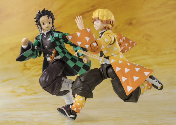 TAMASHII NATIONS Zenitsu Agatsuma "Demon Slayer: Kimetsu no Yaiba", TAMASHII NATIONS S.H.Figuarts | 4573102673619
