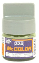 Mr Hobby Mr. Color 324 Light Gray (Flat/Aircraft) | 4973028735109