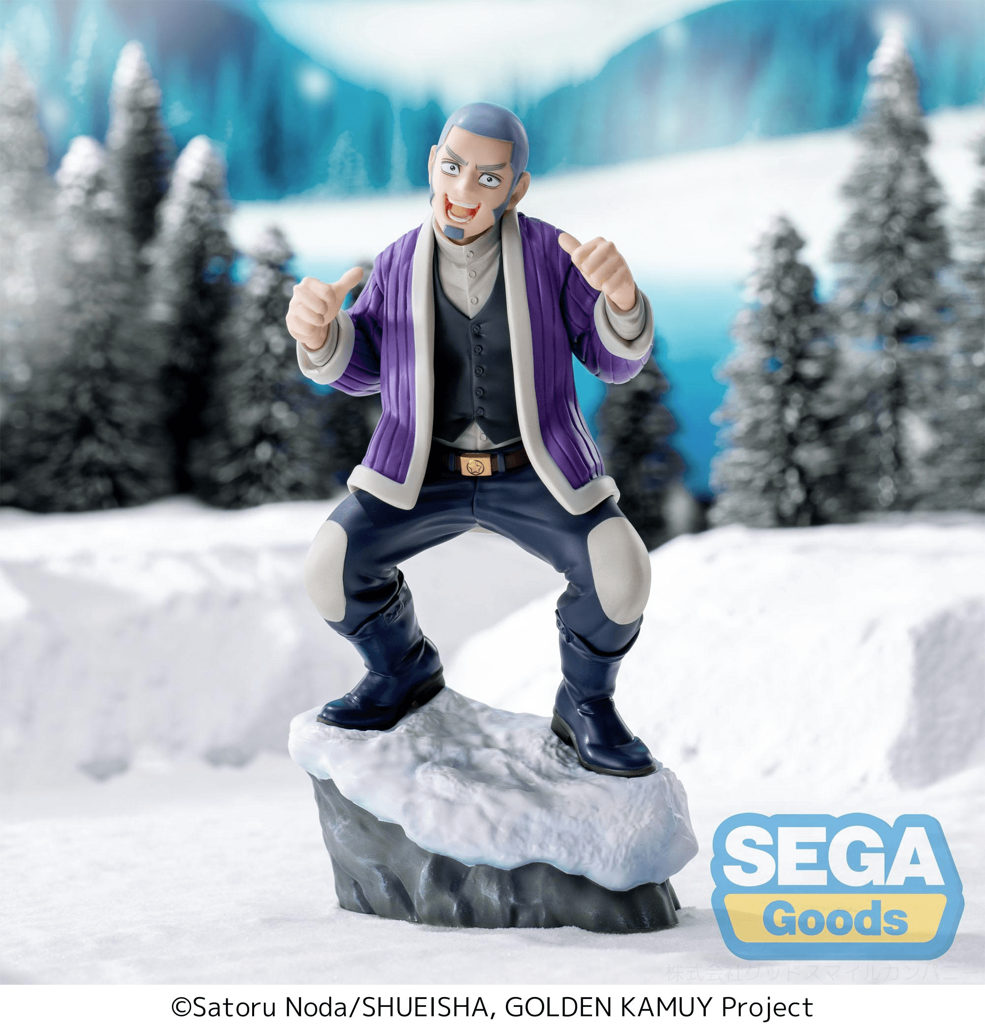 XrossLink TV Anime GOLDEN KAMUY Figure Yoshitake Shiraishi | 4582733431444