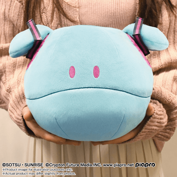 Miku Haro "Gundam x Hatsune Miku" Bandai Namco Nui Plush | 4571617931842