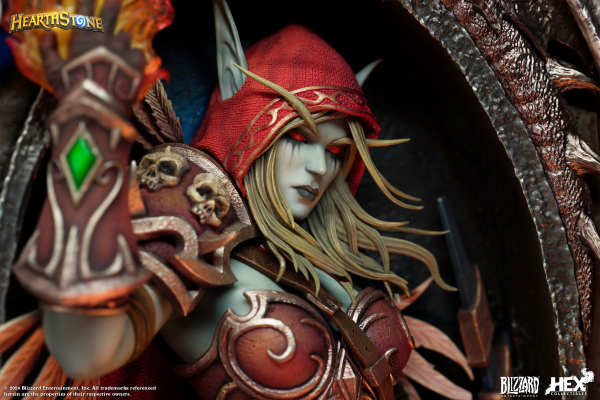 HEX Collectibles Blizzard Hearthstone® 10th Aniversary Sylvanas Windrunner 3D Art Frame | 6974281170278