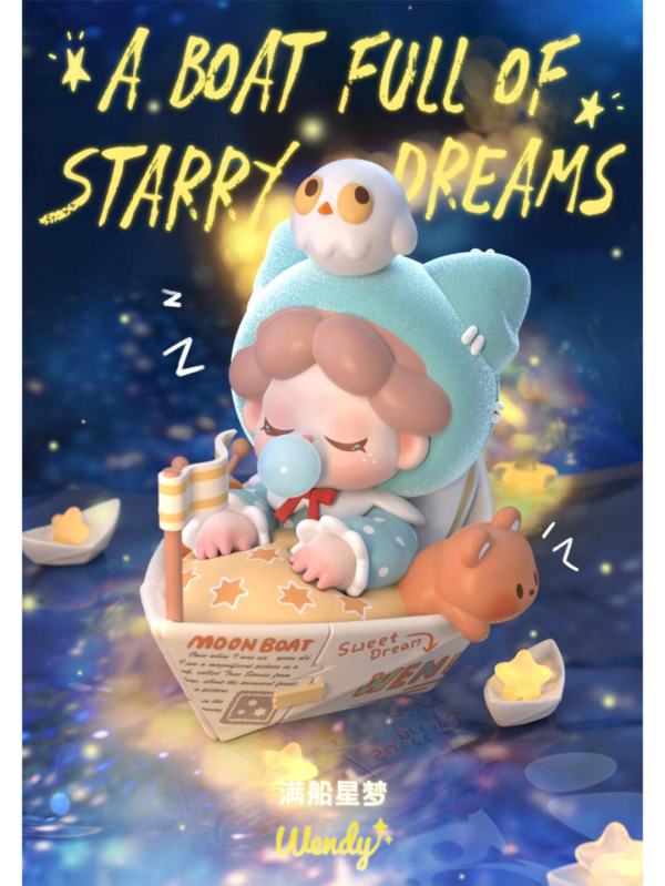 Shenzhen Mabell Animation Development Wendy - Follow the Moon (Set of 6 Figures) | 4582362388362