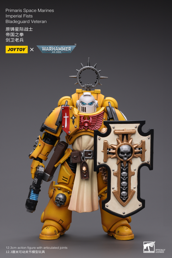 Joy Toy Primaris Space Marines Imperial Fists Bladeguard Veteran(6973130372771)(6973130372771)