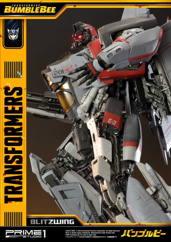 Prime 1 Studio Museum Masterline Transformers: Bumblebee (Film) Blitzwing(4562471908071)(4562471908071)