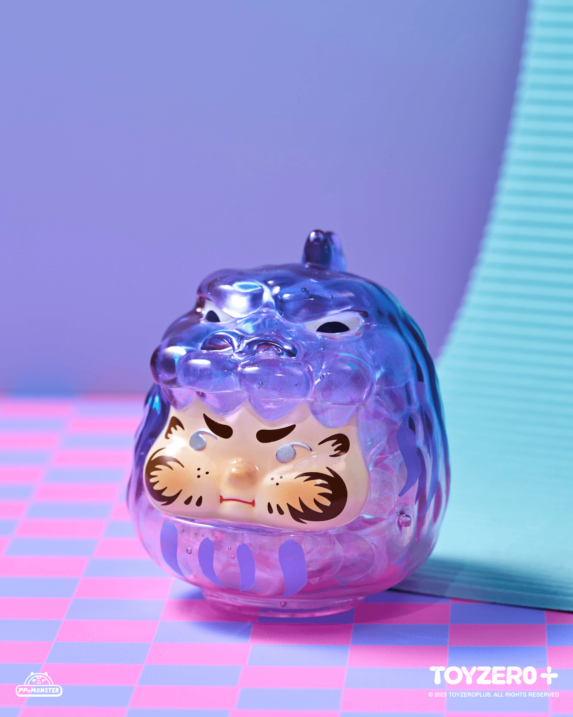 PP X MONSTER Rainbow Daruma Blind Box (Box of 6)