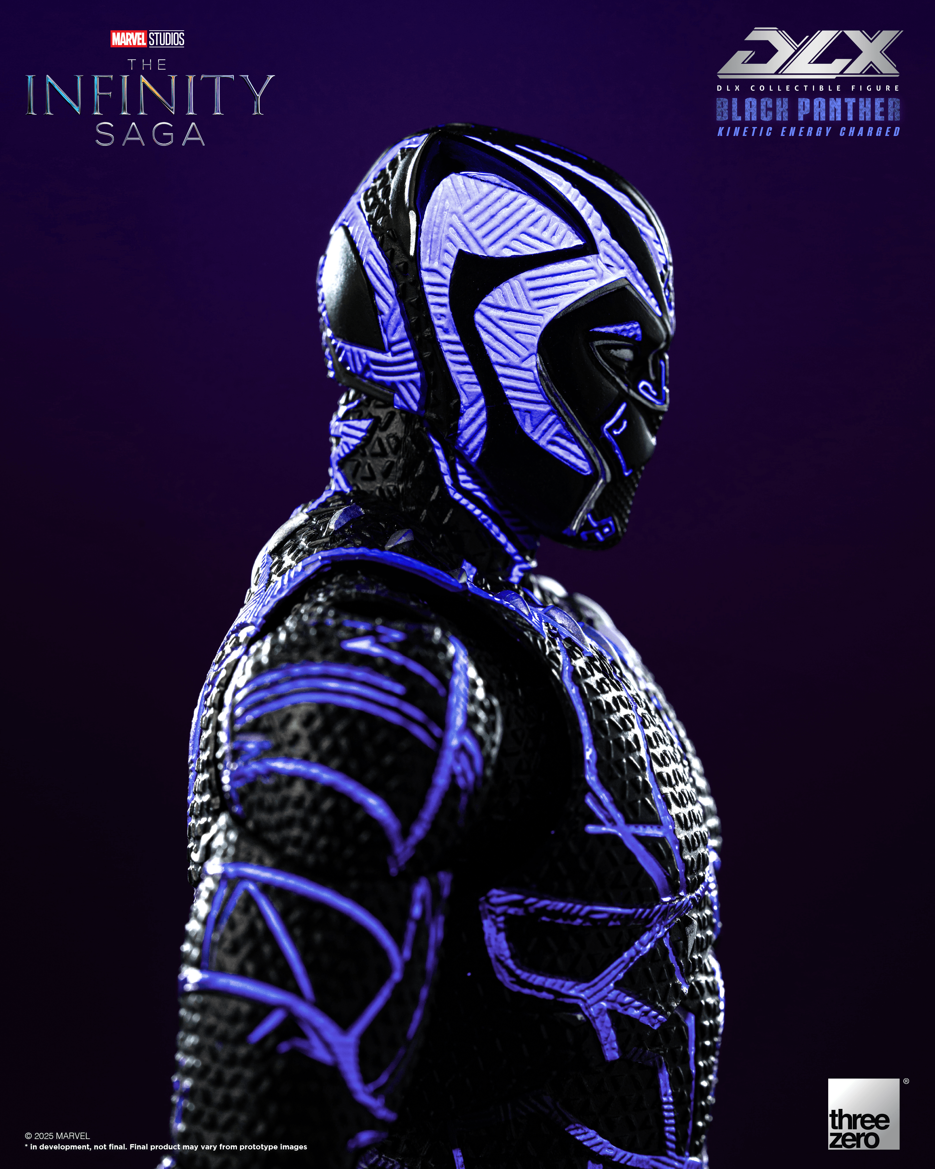 Marvel Studios: The Infinity Saga- DLX Black Panther (Kinetic Energy Charged) | 4895250819429