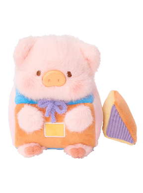 TNTSPACE × LuLu the Piggy Come Play series Plush Pendant (Box of 9)
