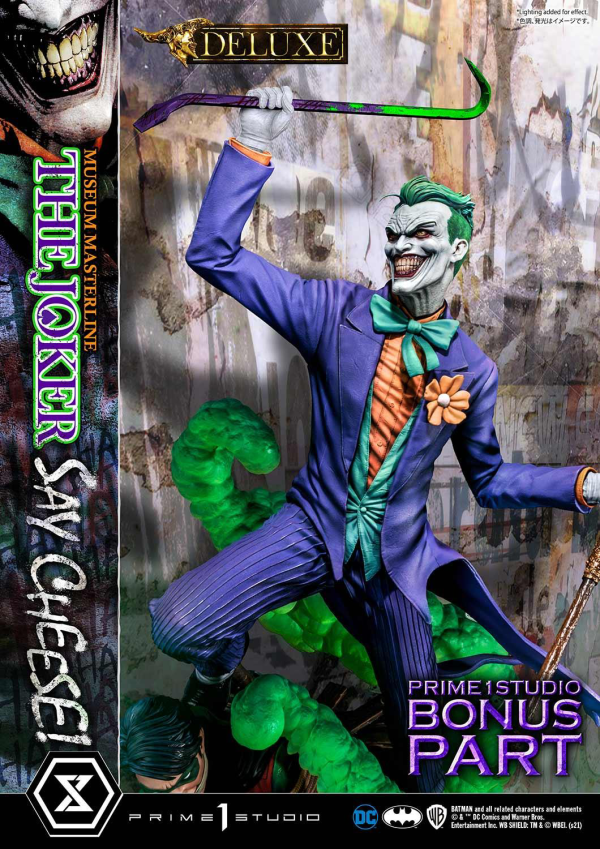 Prime 1 Studio Museum Masterline Batman (Comics) The Joker - Say Cheese! DX Bonus Version(4580708035123)(4580708035123)