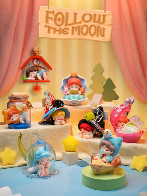 Shenzhen Mabell Animation Development Wendy - Follow the Moon (Set of 6 Figures) | 4582362388362